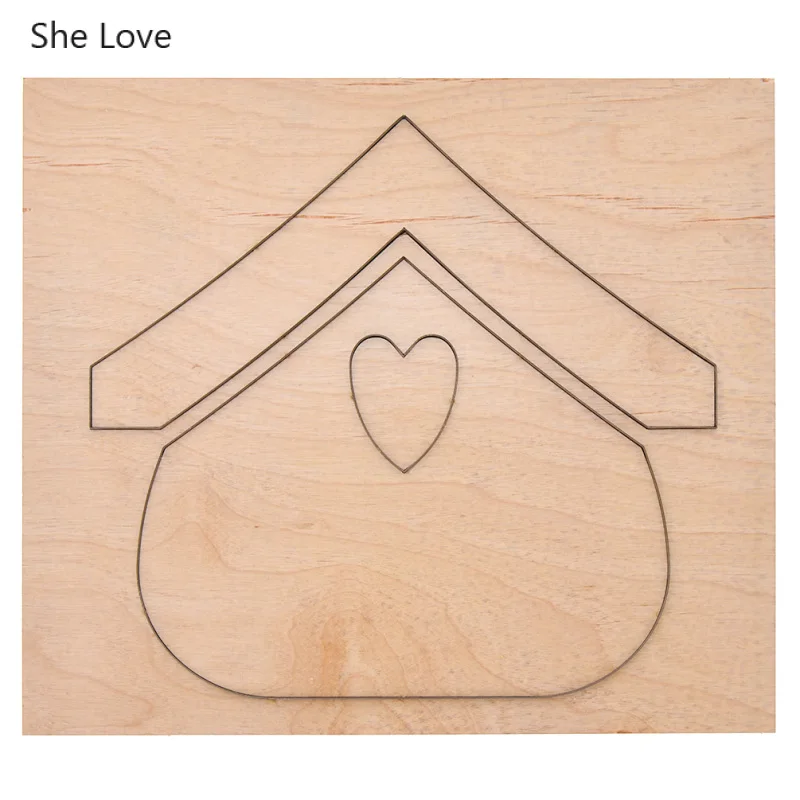 Металлические серьги She Love Star Cloud Heart кожаные режущие штампы Diy деревянные резец