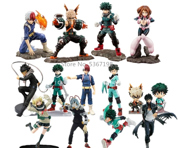 Новинка фигурка Моя геройская Академия Smack Midoriya izku Shouto Todoroki Katsuki Boku ПВХ