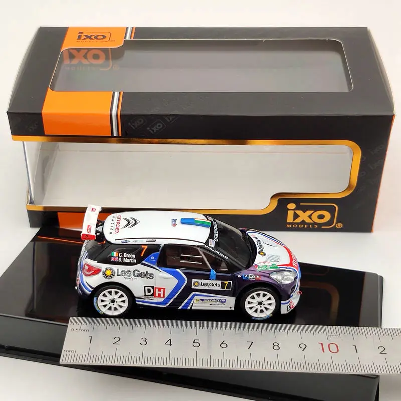 IXO 1:43 для Citroen DS3 R5 #7 Rallye Du Condroz Huy 2016 RAM652 литье под давлением Ограниченная серия| |