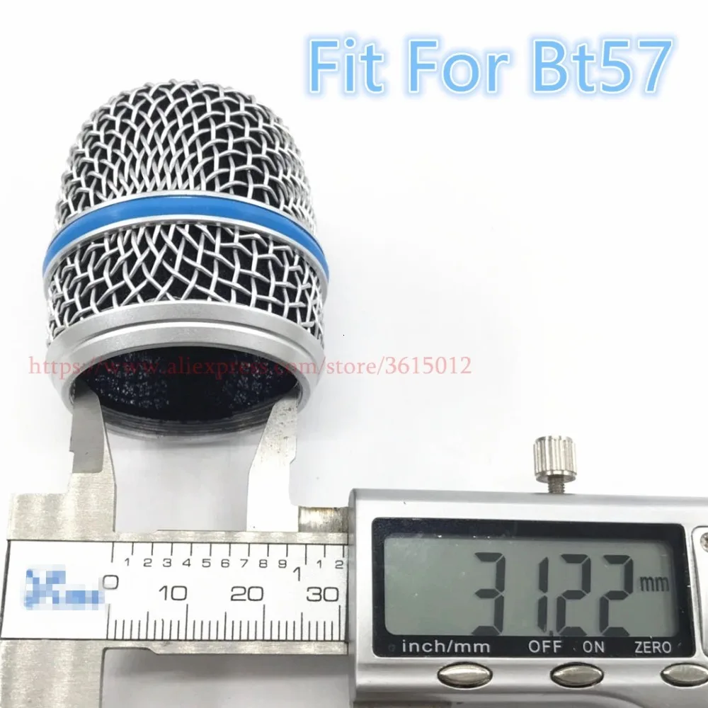 Сменная сетчатая решетка микрофона с шаровой головкой для Shure Beta57a Beta57 57 Microfoon 2