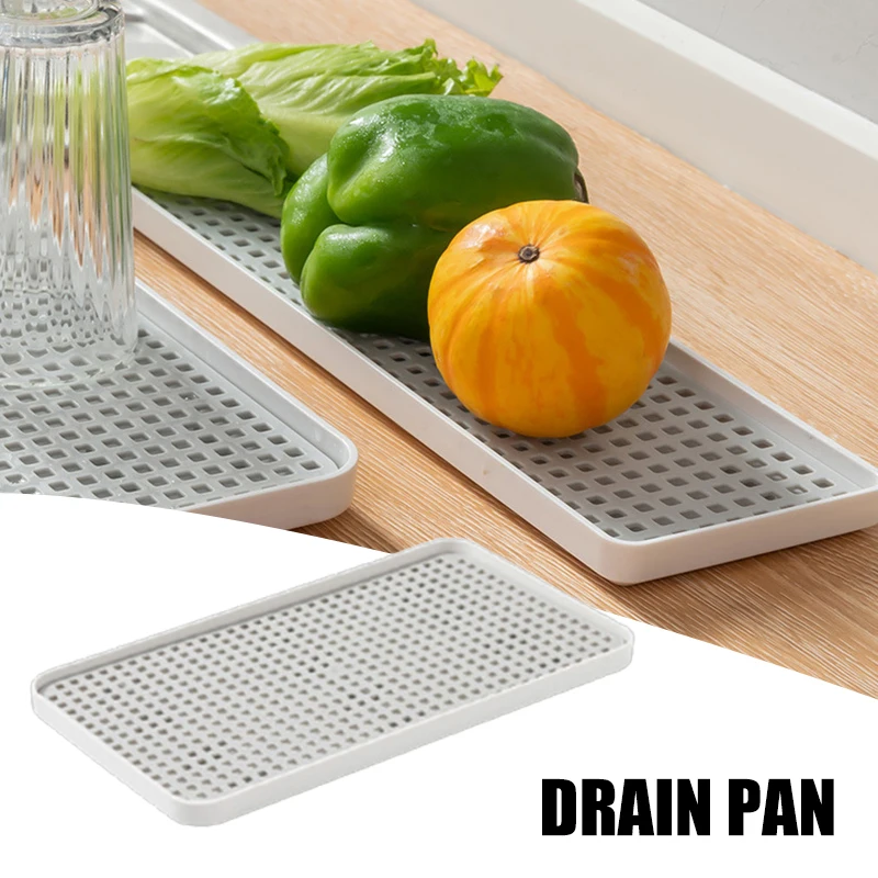 

Двухслойная Съемная дренажная доска из полипропилена, кухонный периметр, держатель для чашки, стойка для столовых приборов GRSA889