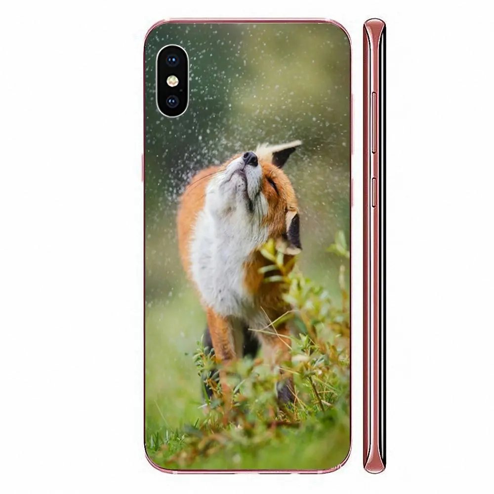 Фото ТПУ защитный чехол для Huawei Mate 30 Pro Lite 20s NOVA 6 SE 5 P40 p30 lite Honor V30 20 Pro Детские лисы Red Pink Fox №4