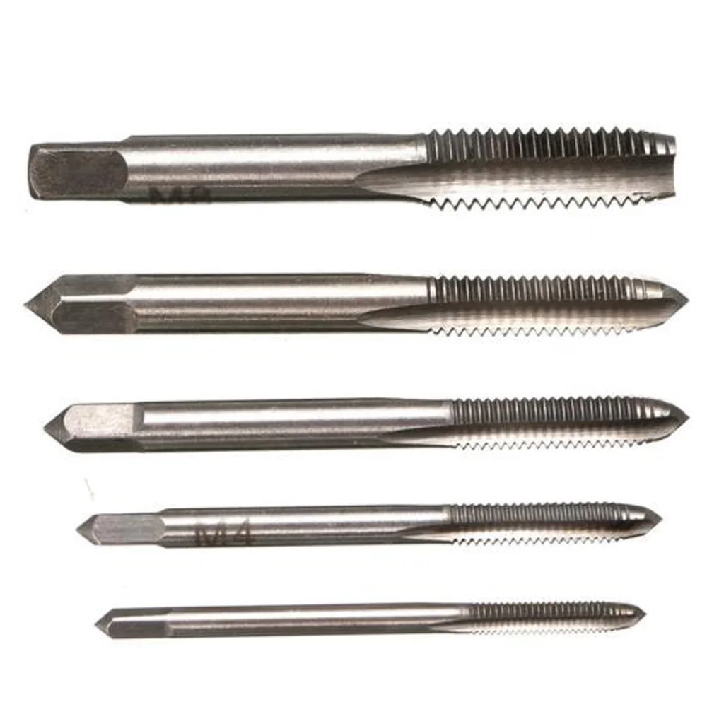 

Thread Plug Taps Metric M3/M4/M5/M6/M8 Cutting Machinery Car Drill Bits Machine High Speed Steel