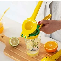 metal lemon squeezer hend held juicer double bowl lemon lime squeezer manual orange citrus press juicer squeeze kitchen tools