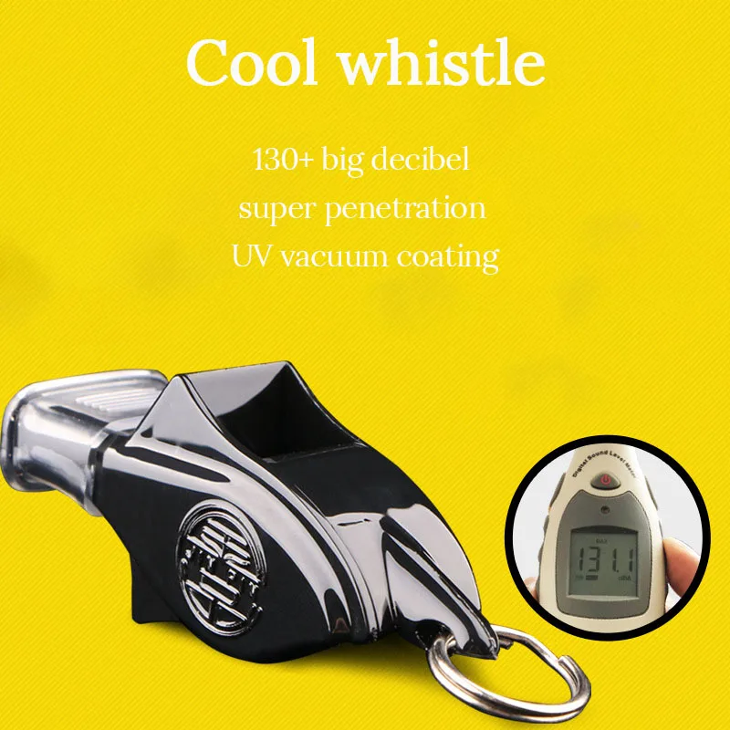 Sports Whistle Professional 130dB Non-Nuclear High Frequency Child Outdoor Tools Safety Football Match For Soccer Referee | Спорт и