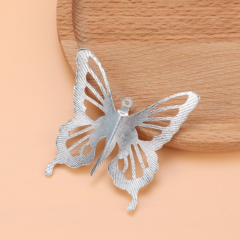 ZXZ 5 шт. тибетские серебряные подвески в виде большой богини новой бабочки