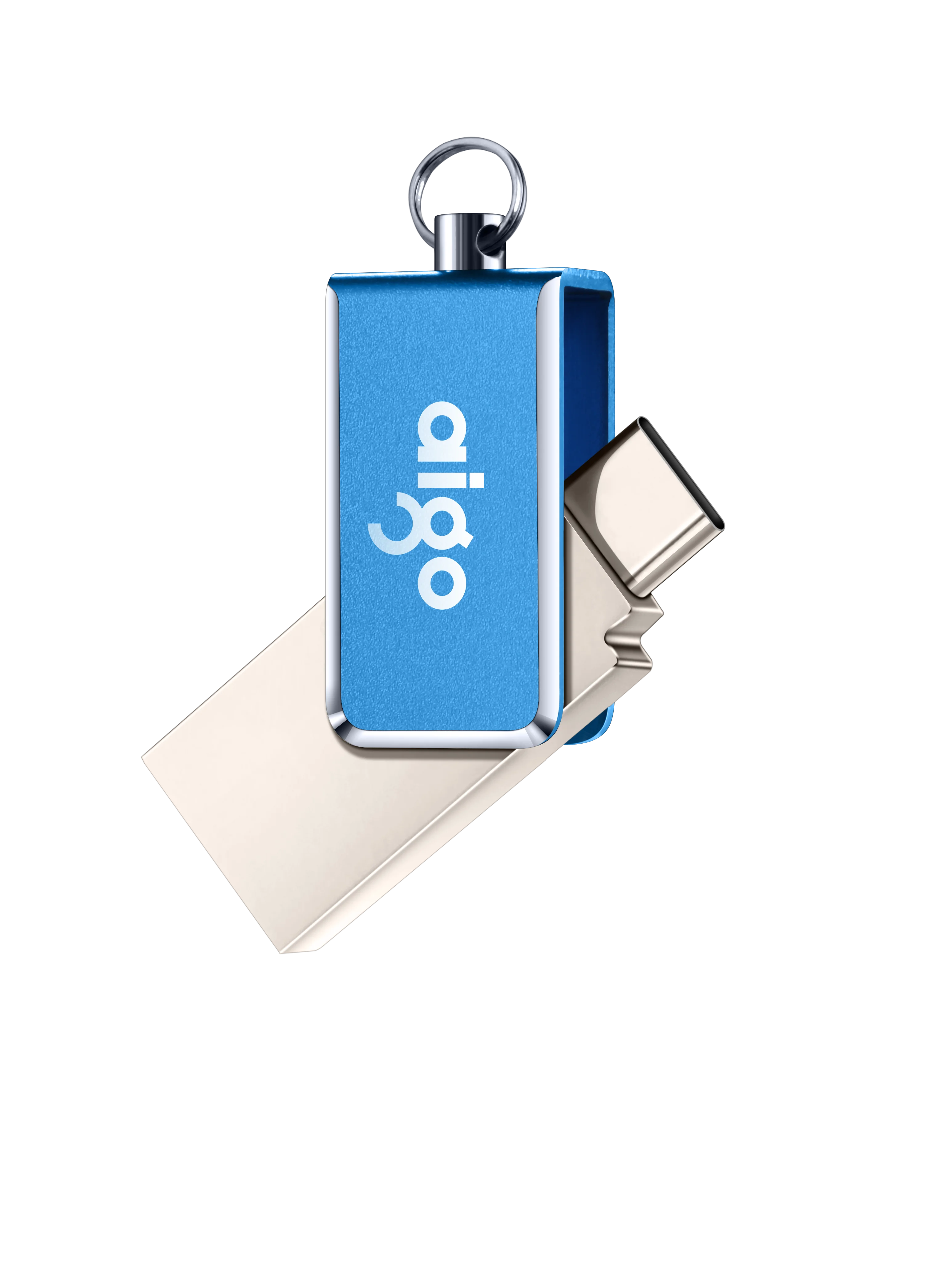 Высокоскоростной мини-накопитель Aigo usb 360 type C 32 ГБ вращение на 3 1 ° карманный