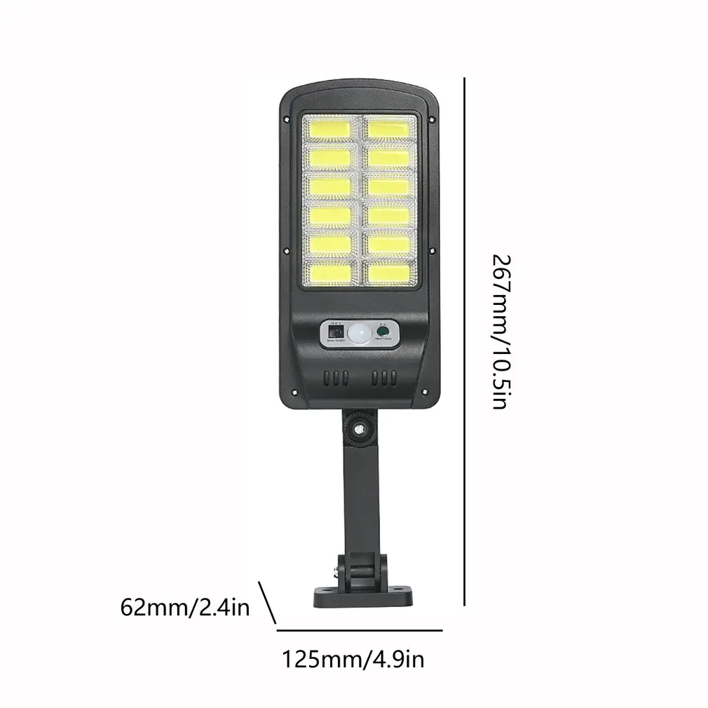 

Solar Street Lights 120 COB Motion Sensor Security Wall Lights Flood Light For Outdoor Garden Deck Fence