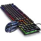Клавиатура игровая Проводная со светодиодной подсветкой, 104 клавиш, USB