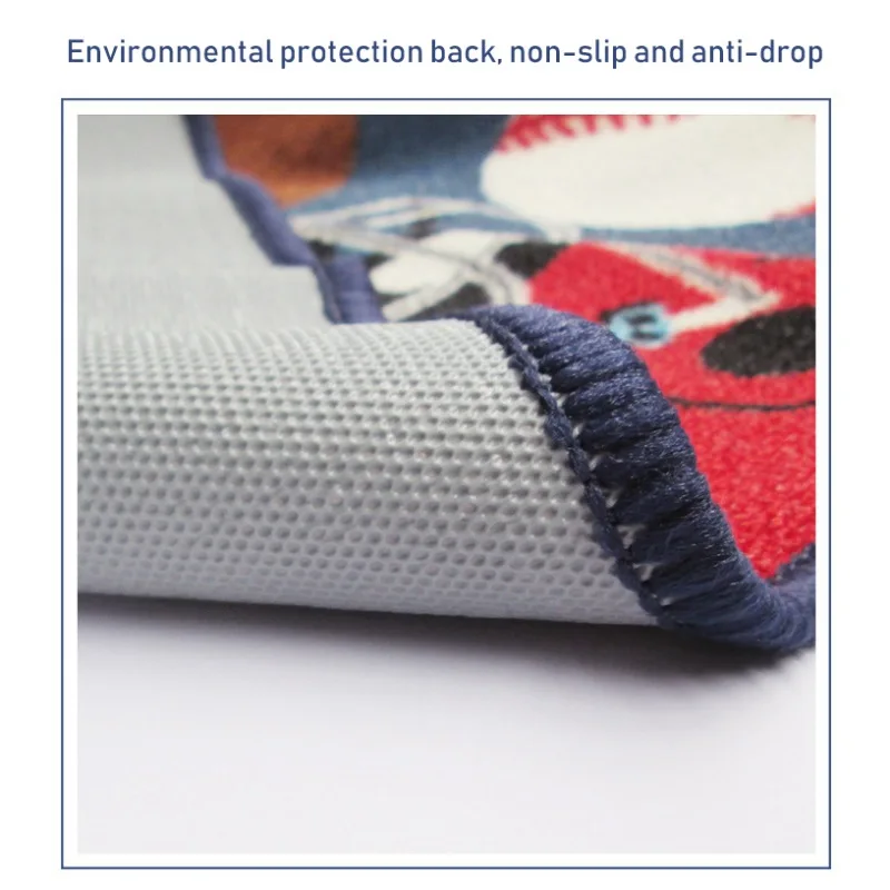 

Rug Hallway Floor Mat Round Cushion Kids Mat Crawling Mat Soft Carpet Anti-Slip Living Room Bedroom Home Decoration 100X100cm