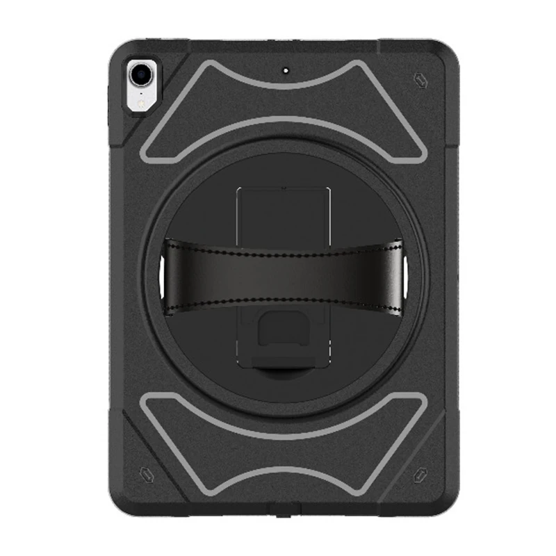 Черный Чехол для iPad Pro 12,9 дюйма 3-го поколения A1895 w/ручной ремешок и подставка, противоударный защитный чехол, аксессуары MTL01 - Цвет: Черный