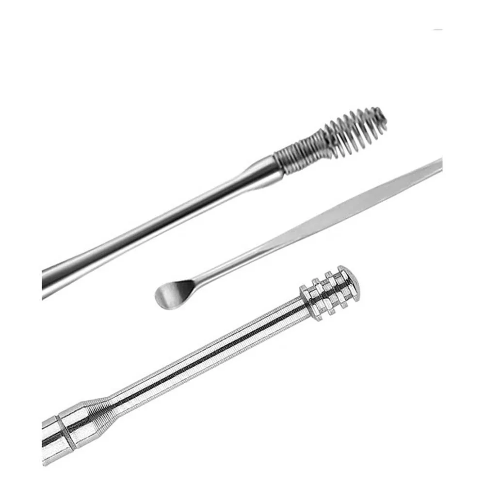 Спиральные амбушюры из нержавеющей стали набор 6 спиральных ушей инструмент для