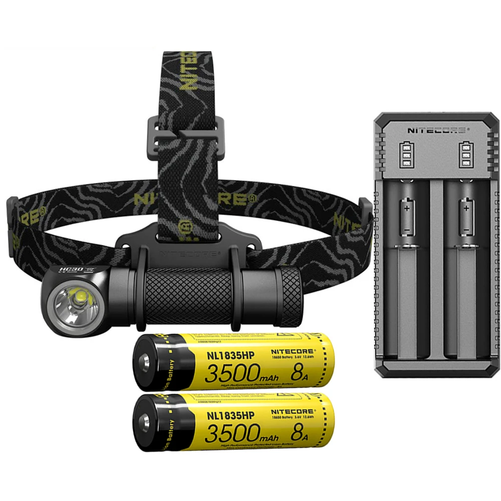 Налобный фонарь NITECORE HC30 светодиодный для занятий спортом на открытом воздухе