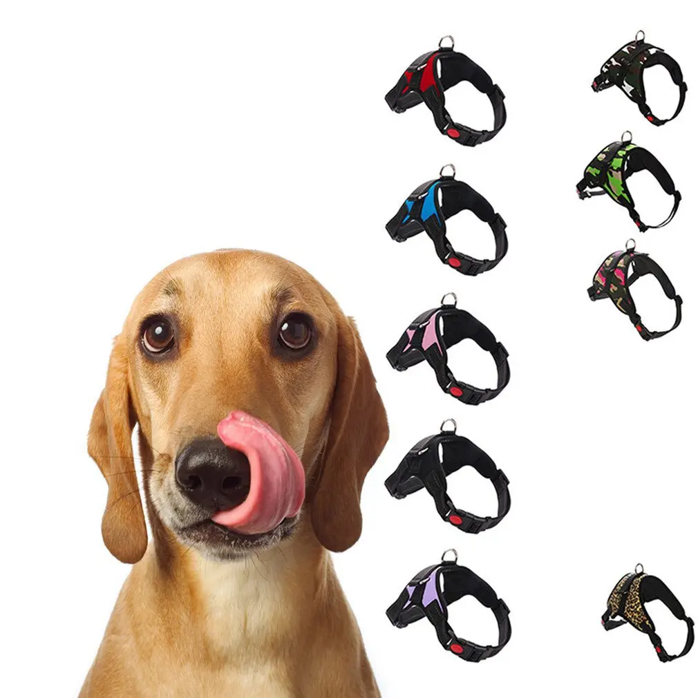 Собачья Тяговая веревка Взрывозащищенная Ткань Оксфорд для питомцев нагрудный