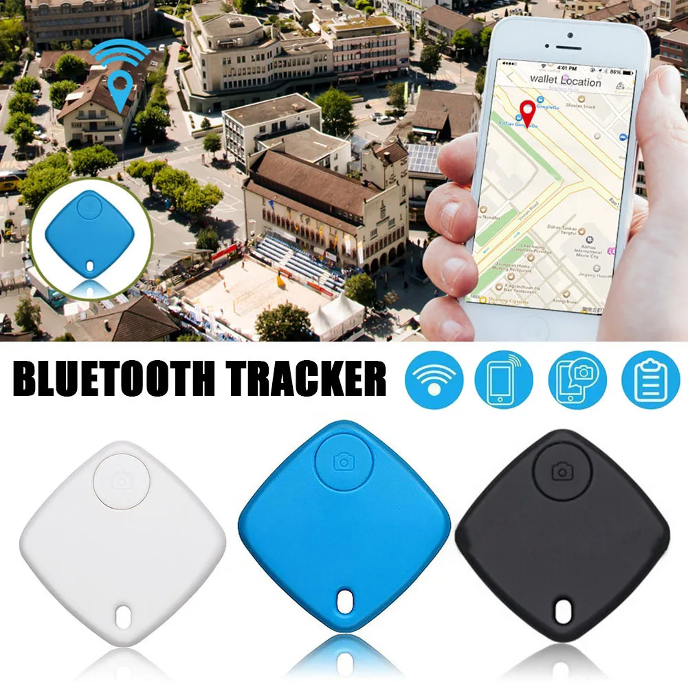 

2021 NEW Smart Tag Wireless Bluetooth Tracker Child Bag Wallet Pet Car Key Finder GPS Locator 3 Colors Anti-lost alarm Reminder