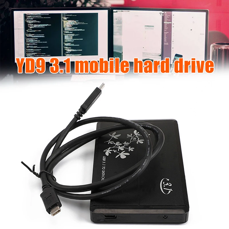 

YD9 USB3.1 Desktop Notebook External Hard Drive Compact High Performance Storage Computer Portable Hark Disk EM88