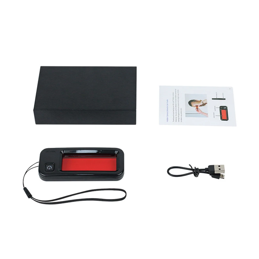 

Multi-function Wireless Camera Detector Portable Infrared Hide Cam Lens Signal Finder Monitor for Self-Security