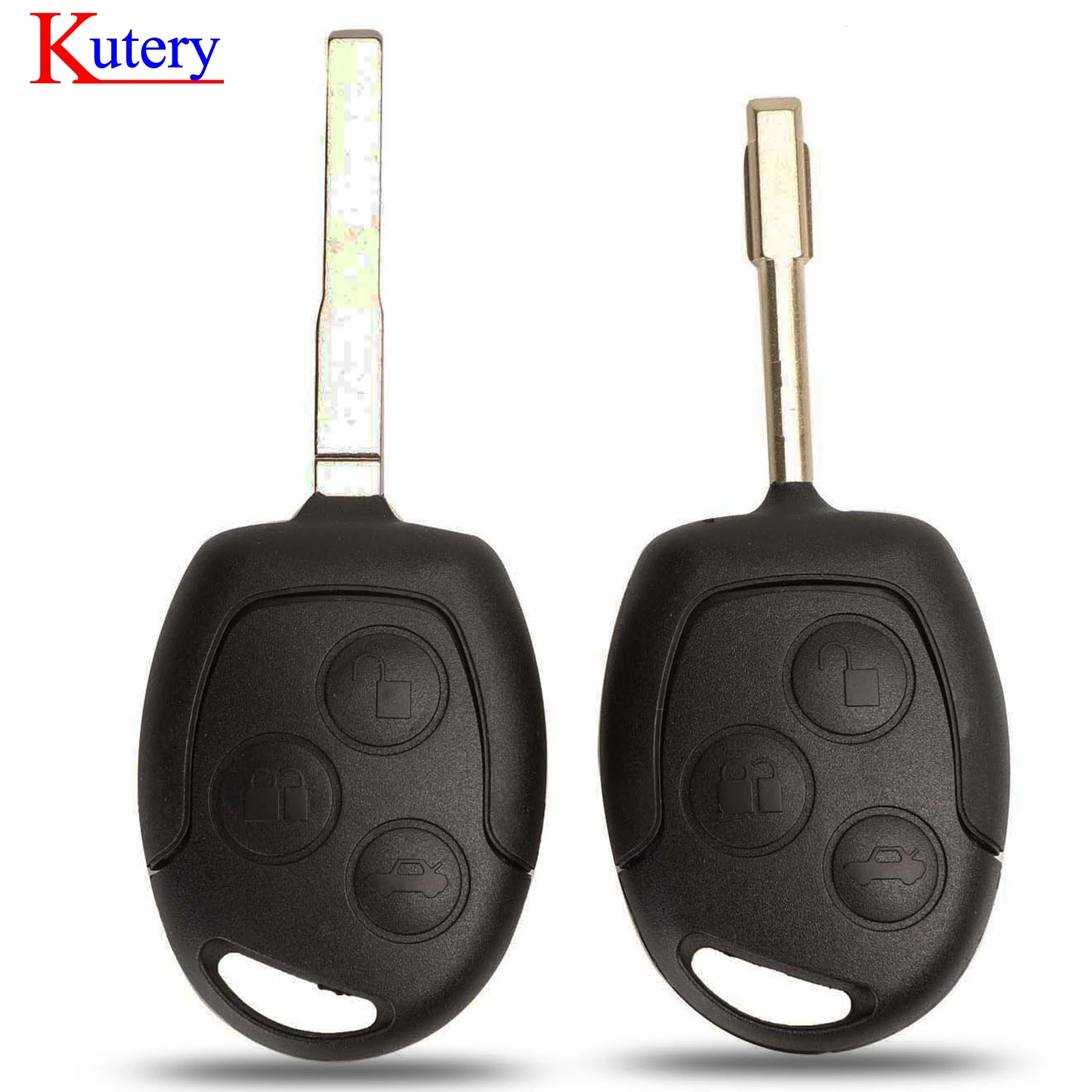 Kutery 5/10/20/50 шт дистанционный ключ для автомобиля в виде ракушки Ford Mondeo Focus 2 3 Festiva