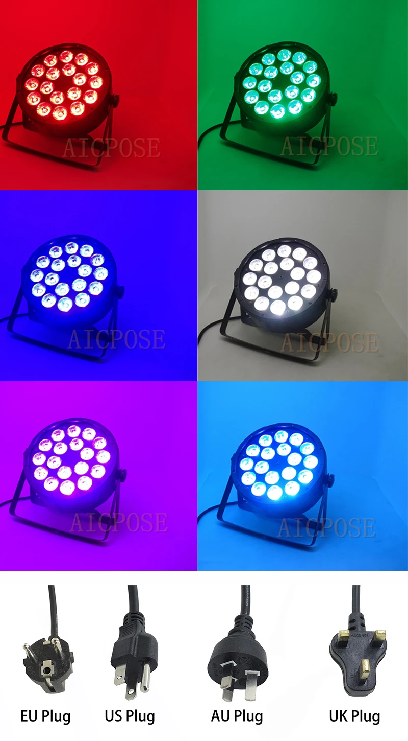 18x12 Вт RGBW 4в1 Led Par Светильник 18*12 Вт с DMX512 дискотечный светильник s Профессиональный Сценический DJ оборудование свадебное дискотечный сценический светильник ing