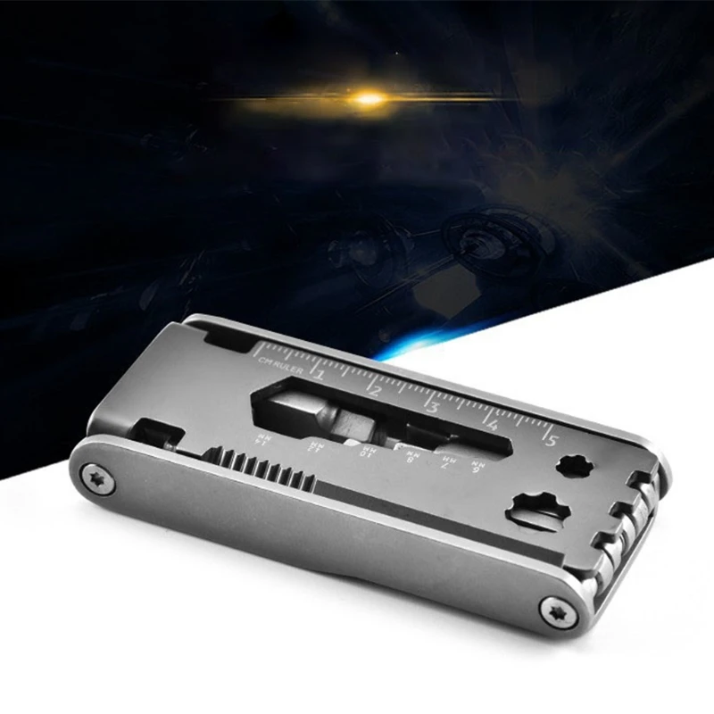 

Набор из 18 многофункциональных инструментов для велосипеда, инструмент для ремонта, многофункциональный гаечный ключ для велосипеда, мног...