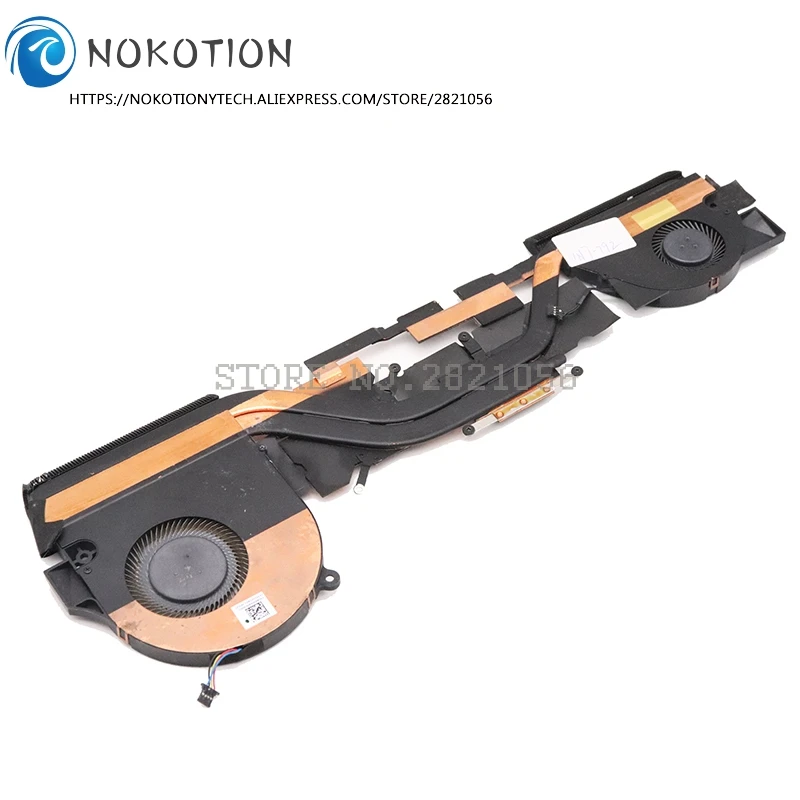 NOKOTION ноутбук радиатор для ACER Aspire VN7-792 VN7-792G ПК Процессор GPU вентилятор системы