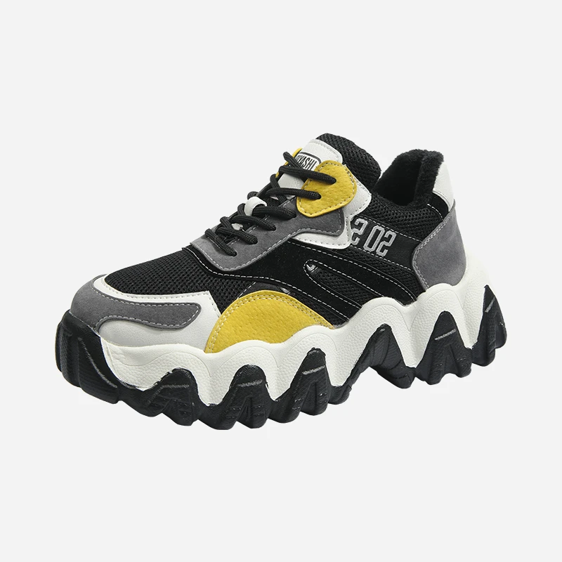 Женские кроссовки на массивной платформе повседневные теннисные туфли