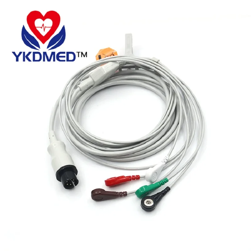 Серия YKD цельный кабель ЭКГ для пациента совместимый с монитором drager vista 120