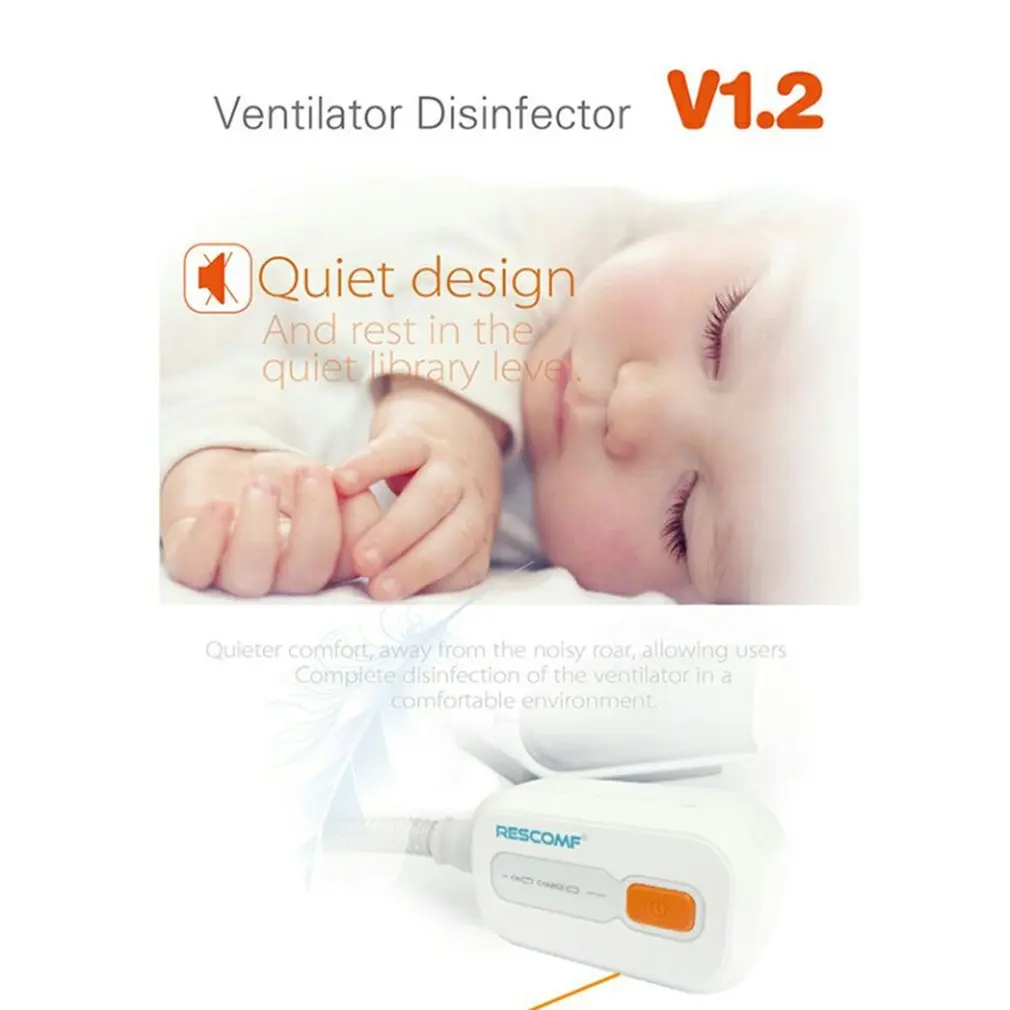 Воздухопроницаемый автоматический CPAP BPAP очиститель для дезинфекции от Usb