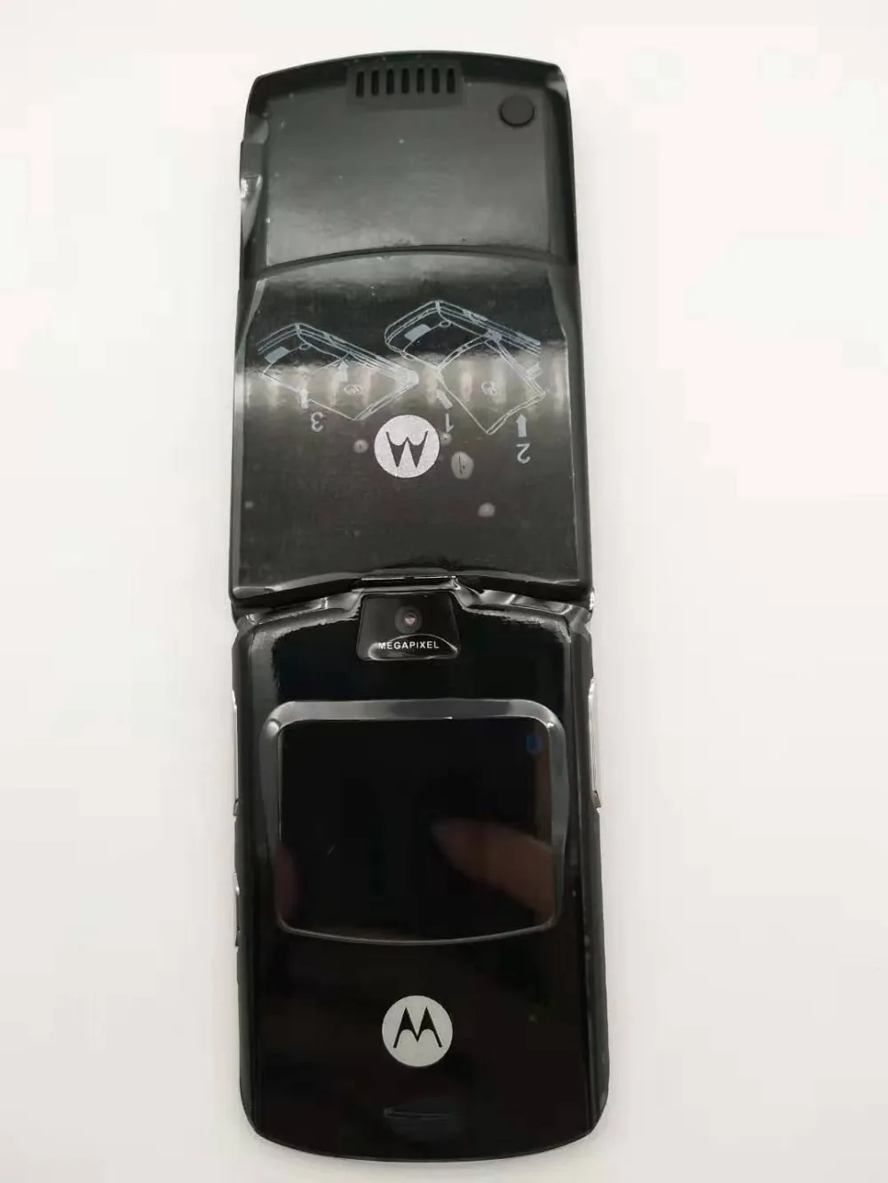 Хорошее качество Motorola Razr V3 мобильный телефон один год гарантии Восстановленный