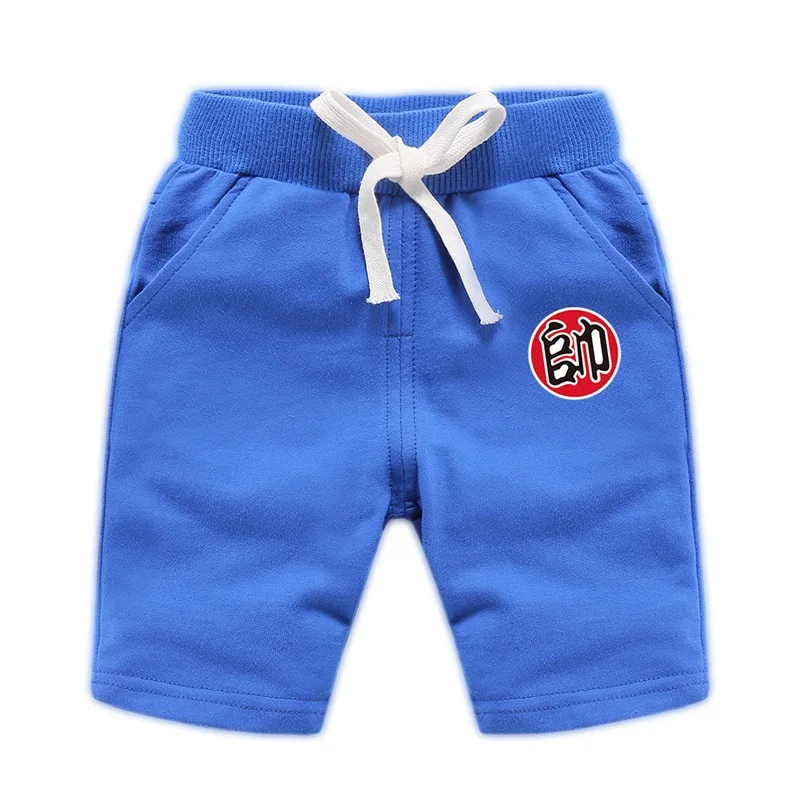 

Boys Shorts Colorful Kids Boy Cotton Beach Short Sports Pants Children Elastic Waist Pants Toddler Summer For Baby Clothing2-12T