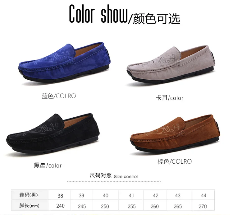 Мужская обувь; Замшевые мужские лоферы; Повседневная обувь; Chaussures; слипоны на плоской подошве; ботинки на низкой платформе; zapatos hombre; синие лоферы