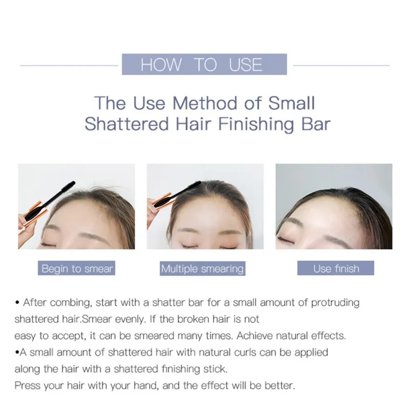 Finishing Hair Cream Long Lasting Not Greasy Broken Styling Stick | Красота и здоровье