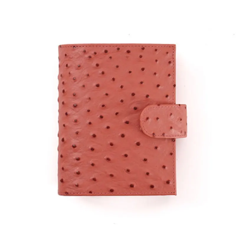 Yiwi Натуральная кожаные кольца Тетрадь A7(14,3x11,5 см) Размеры Связующего Повестки дня журнал органайзера дневник блокнот для скетчей и большими карманами - Цвет: no16