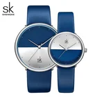 Роскошные часы Королевского синего цвета кварцевые наручные часы модный кожаный ремешок лучшие подарки для влюбленных 2021 новые часы montre reloj