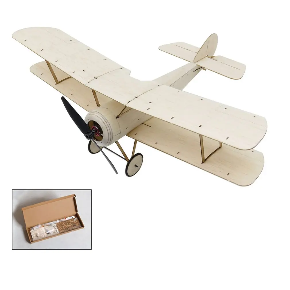 K6 набор/Электронный Sopwith Pup RC самолет Balsa дерево 378 мм Warbird Самолет комплект с