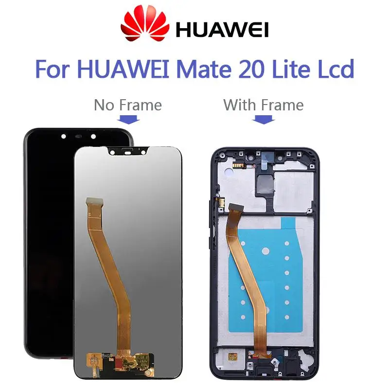Оригинальный Для huawei mate 20 lite ЖК-дисплей кодирующий преобразователь сенсорного