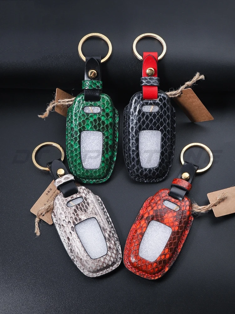

Key cover for au di A4 A5 A6 A7 Q5 Hand Stitched Vegetable Leather Car Key Case Handmade Vintage Leather Handmade Car Key Cover