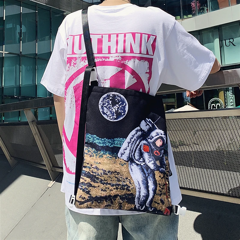 

Fashion Brand Girls Chest Bag Fashion Personality Couple Bag Japanese Street Hip-hop Messenger Bag Ins Waist Bag Shoulder Bag