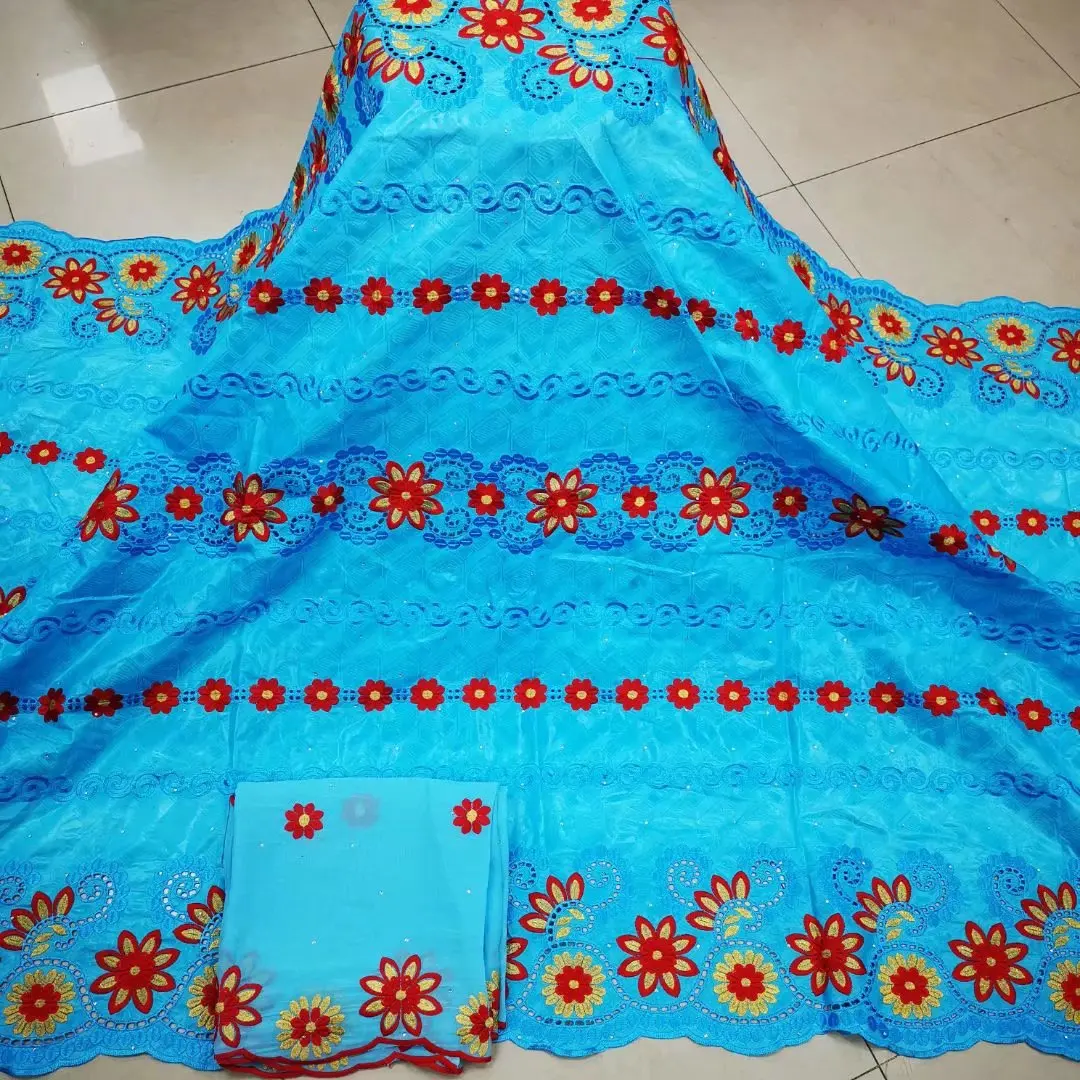 Модная раковина богатые ткани хлопчатобумажная вышивка сухие кружева