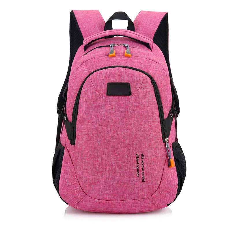 

Unisex School Bag Travel Bag Waterproof Nylon Brand Men Women Backpack Polyester Bag Shoulder Bags Computer Packsack