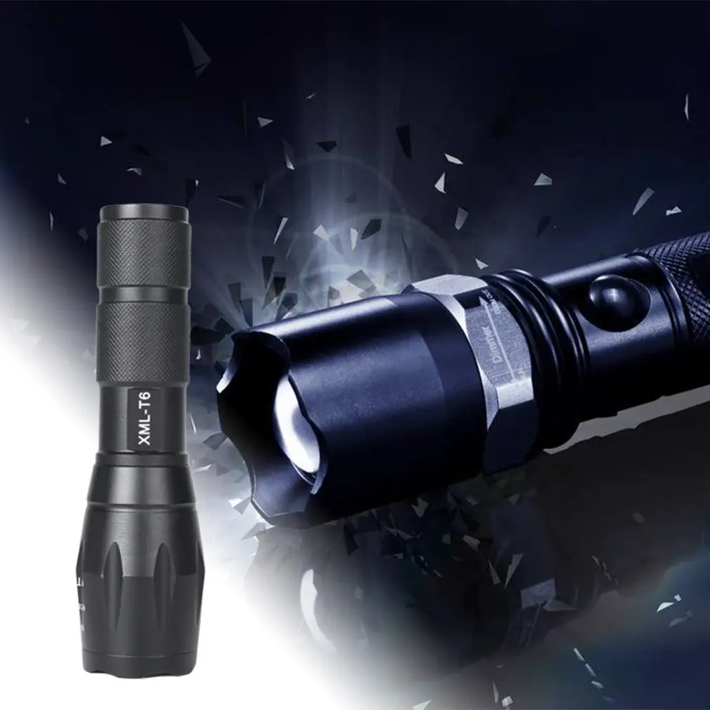 T6 блики зарядки фонарик Охота алюминиевые светодиодные фонари A100