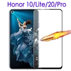 Honor 20 защитное стекло на Honor 10 светильник lite 20pro безопасная защита экрана для huawei Honor10 светильник Броня пленка из закаленного стекла