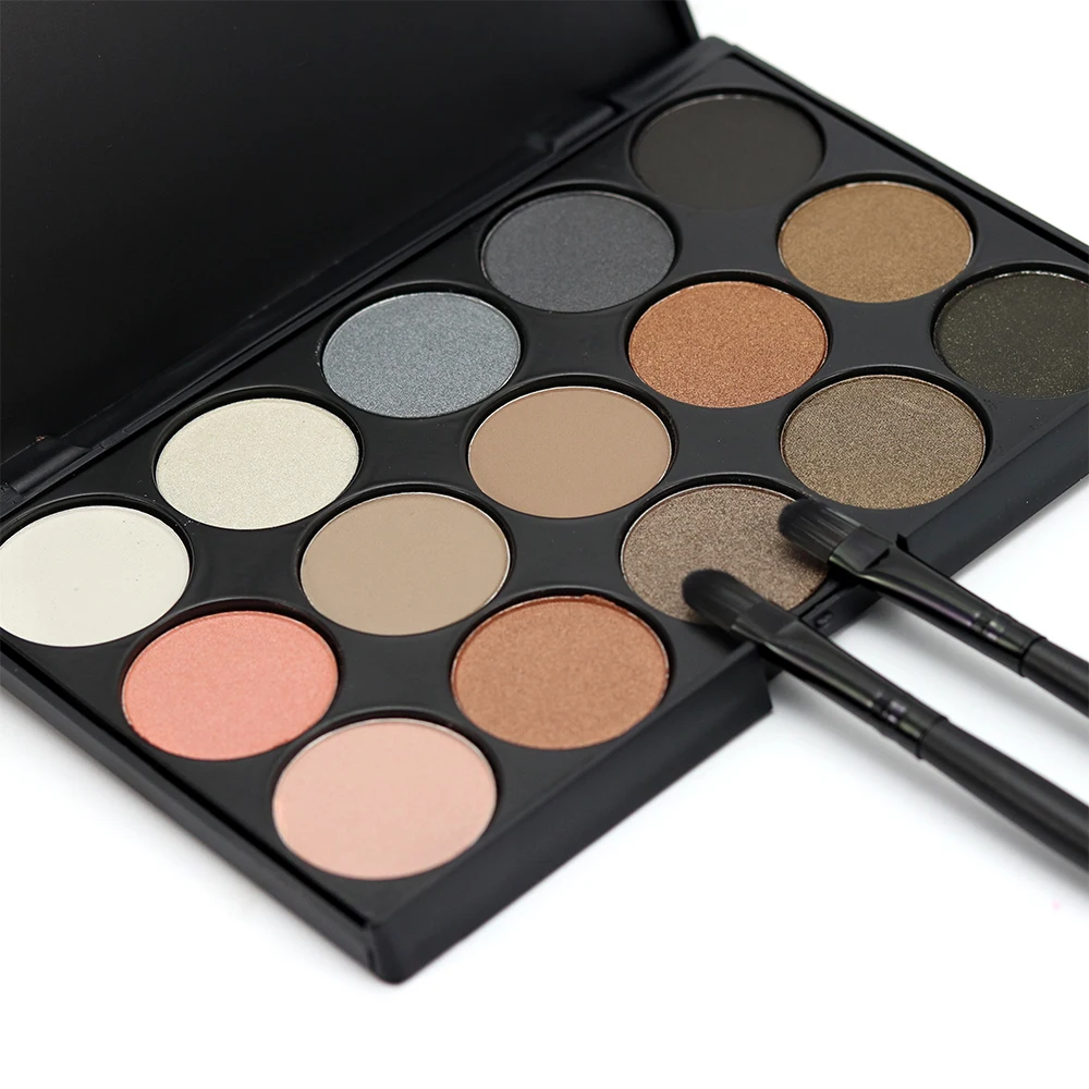 Новинка 15 цветов косметический мерцающий Матовый крем для теней тени век макияж