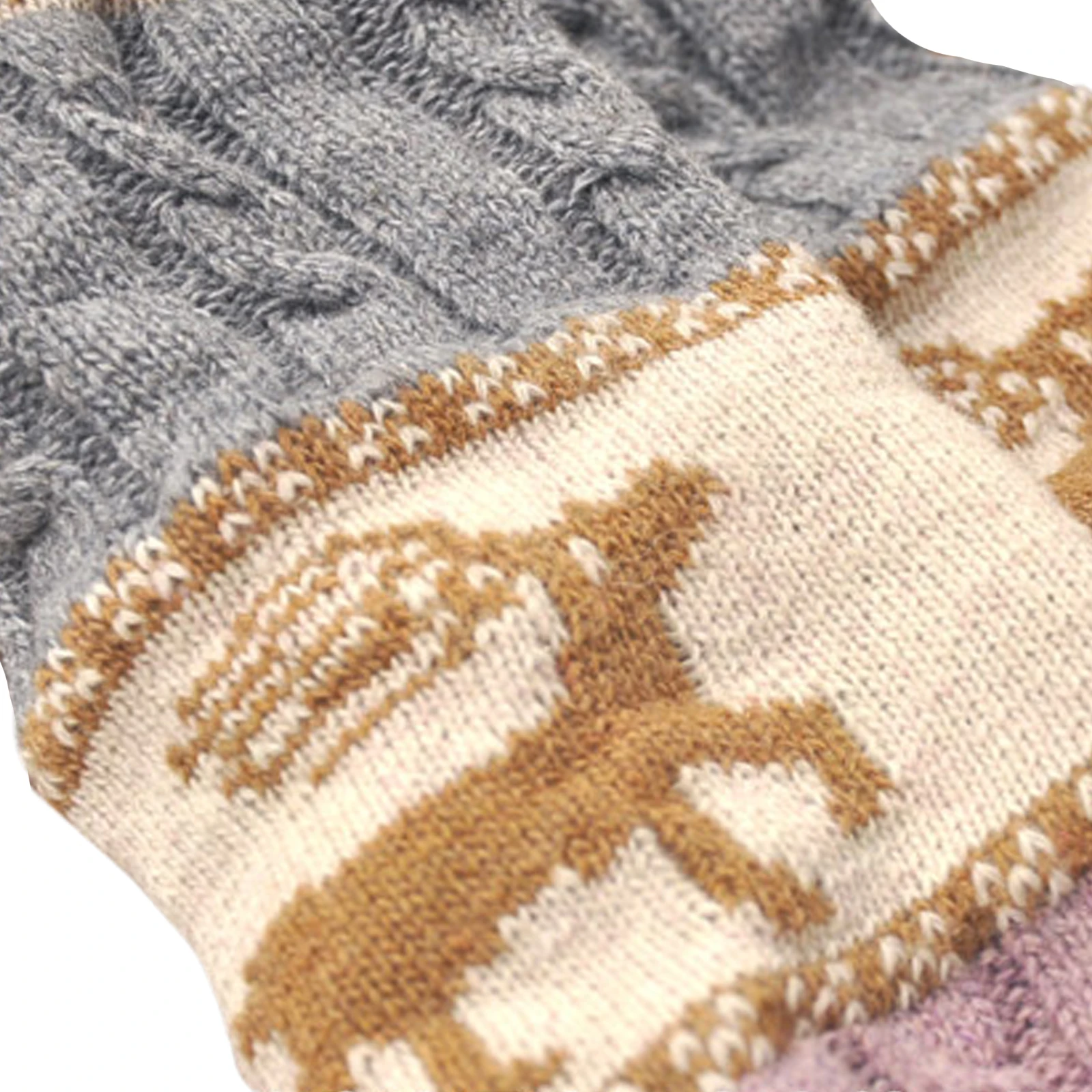 Гетры Женские Вязаные гетры с мультяшным рисунком вязаные крючком носки для ног