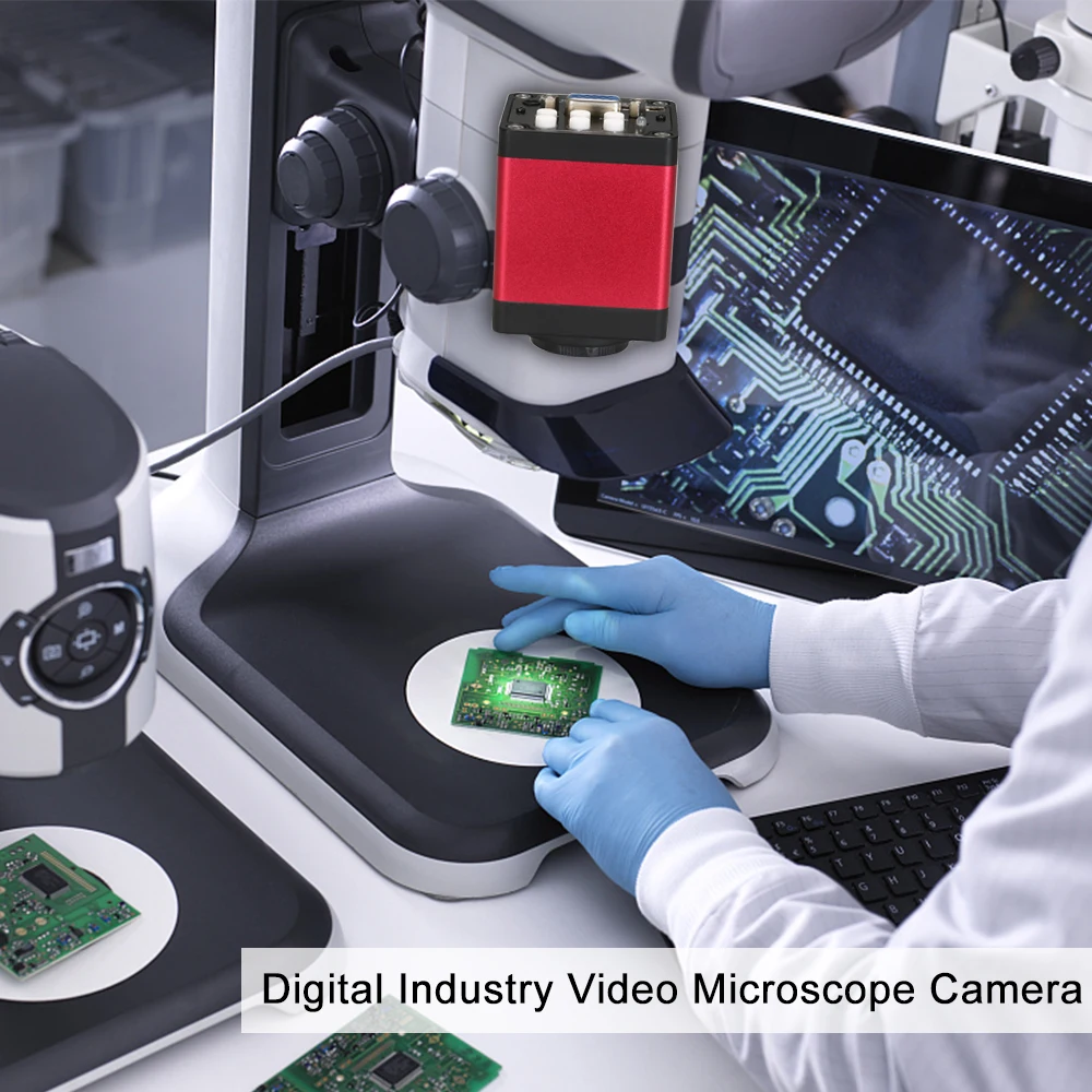 1.3MP 1/3 &quotцифровые HD VGA выходы промышленный микроскоп камера для