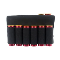tactical 6 plus 2 round shotgun ammo carrier shell pouches airsoft 12 gauge ammo cartridges holder hunting shooting accessories