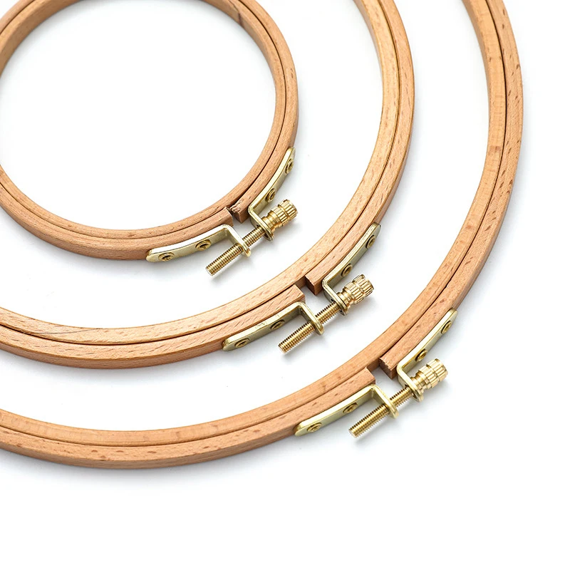 Цвет на возраст от 4 до 9 лет дюймов деревянные бамбукового вышивания рамка