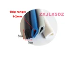 Резиновая уплотнительная лента с U-образным профилем 5 мм x 8 мм, уплотнительная лента, протектор для двери автомобиля для листа 1-2 мм