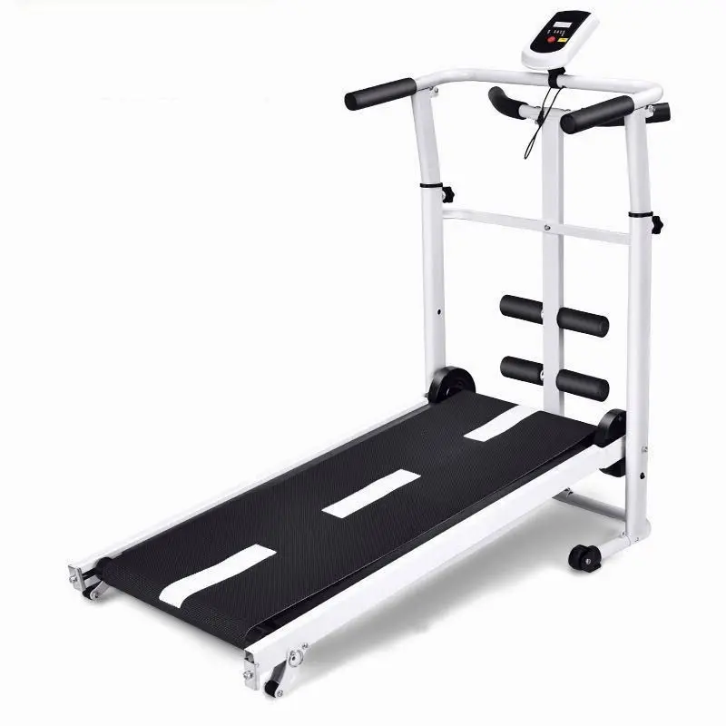 Multifunctional Sit Up Mechanical Treadmill With Handrail Walking Machine Home Indoor Fitness Equipment 8003