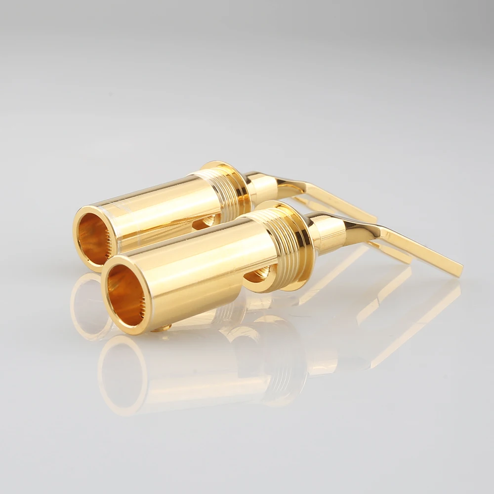 Вилка-Лопатка из чистой красной меди с золотым покрытием | Электроника